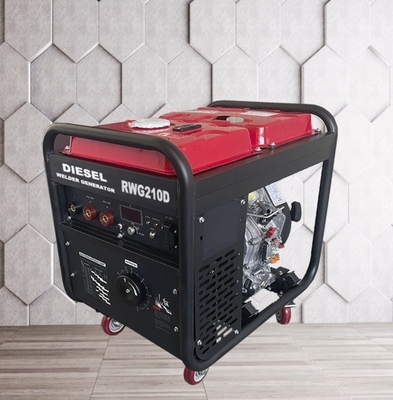 210A Stick Genset Diesel Welder Generator AC 3kw موتور تمام مسی