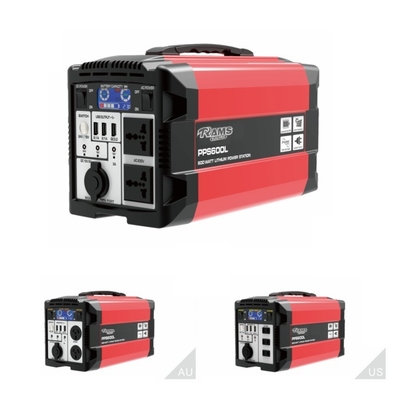 منبع تغذیه پشتیبان باتری 7.2 کیلوگرمی PPS600L نیروگاه قابل حمل 600 واتی