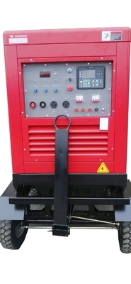 پانل کنترل ال سی دی ژنراتور جوش دیزلی بی صدا 3 فاز 400A استارت برقی DC12V