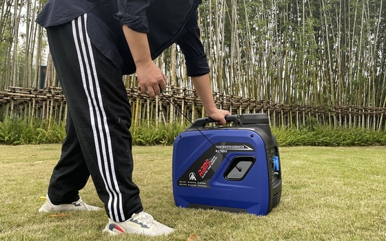 2.2 کیلووات اینورتر بی صدا ژنراتور قابل حمل Genset 62db کم نویز