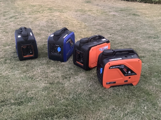 2 کیلووات اینورتر بی صدا ژنراتور قابل حمل Genset 62db کم نویز