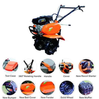 GT900-H Mini Power Belt Tiler 600 - 950mm Tilling Width Start Recoil