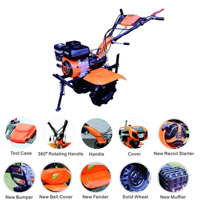 تیلر چرخ دنده مینی پاور GT1000-H 750 - عرض شخم کاری 1000 میلی متر