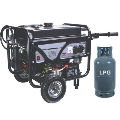 مجموعه ژنراتور الکتریکی قابل حمل دوگانه سوز 2.2KVA LPG Gas NG Gas Quiet 68db