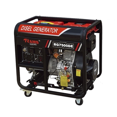 ژنراتور برق قابل حمل 190FD 60HZ 6kw دیزل Genset 120V 220V 240V