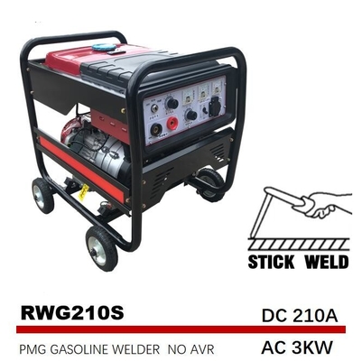 دستگاه جوش دستی Petrol Stick 3kw 210A MMA 190F engine