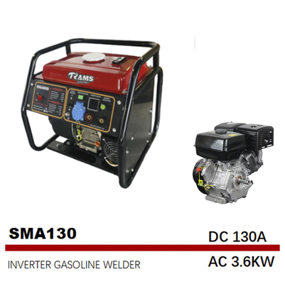 بنزین دستی استارت MMA SMAW Welding Equipment 130A 230V Welding Equipment