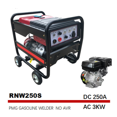 195FE Petrol Ac Engine Driven Welders Generator Hand Welding MMA