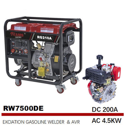 کنترلر AVR هوشمند 200A جوشکار موتور دیزلی قابل حمل 188F