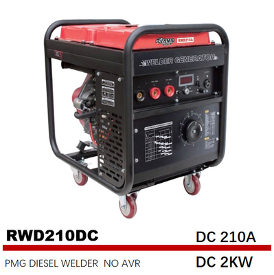 PMG Diesel Welder Electric Start DC 1.6kw welding dg set