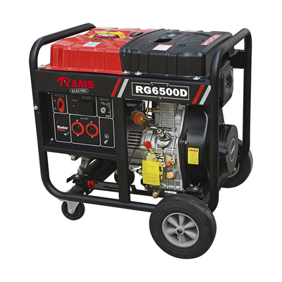 ژنراتور برق قابل حمل 190FD 60HZ 6kw دیزل Genset 120V 220V 240V