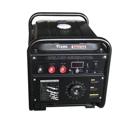 ژنراتور جوش قوس الکتریکی RWG210AC 210A موتور بنزینی 15 اسب بخار