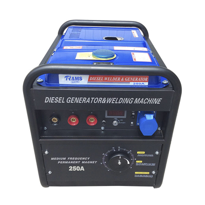 دیزل ژنراتورهای جوشکاری SMAW 250A RWD250AC نوع فرکانس متوسط