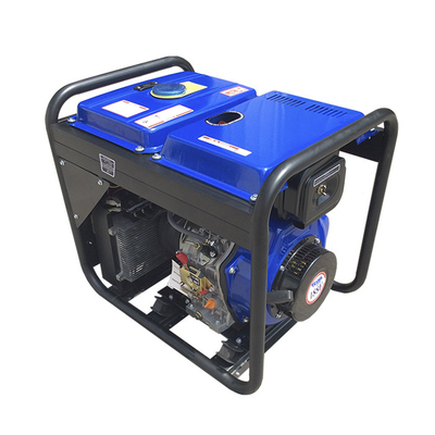 DC 2kw 250 Amp Diesel Welder 195FE Engine Electric Start Magnet دائمی