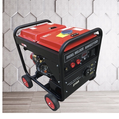 75V 210A Arc DIESEL جوشکار موتور محرک 25 لیتری فرکانس متوسط