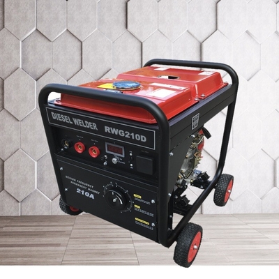 جوشکار موتور رانده ژنراتور مگنت دائمی فرکانس متوسط ​​DC 2KW 210A
