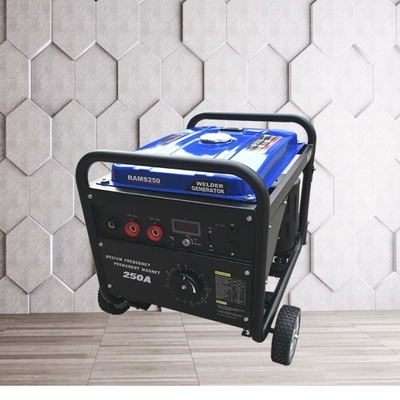 دی سی 2kw 250A Stick Welding Generator 75V Tank 25L Benzine Stick Welder